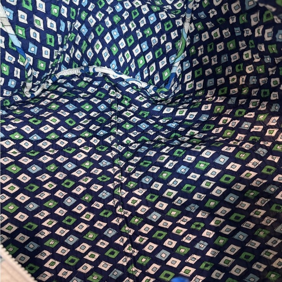 Vera Bradley Mediterranean White Duffle Bag - Picture 11 of 13